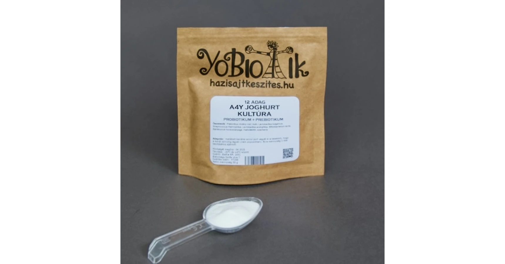 A4Y joghurt starter keverék 12 x 1 liter joghurt készítéshez