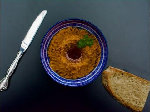Tahinis sütőtökkrém fermentálva