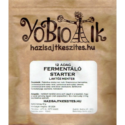 fermentáló starter